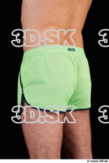 Lower body green shorts of Roosevelt 0004